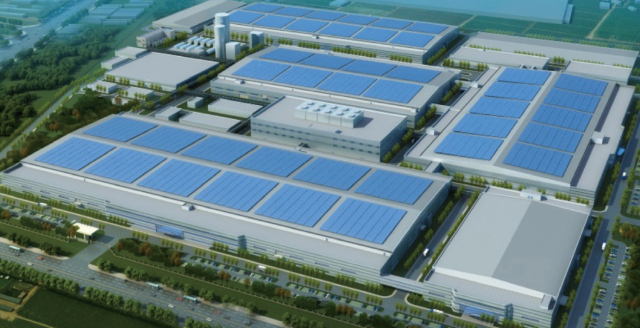 固安云谷第6代AMOLED面板生产线项目厂房
